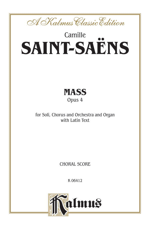 Mass, Opus 4 Cover Image