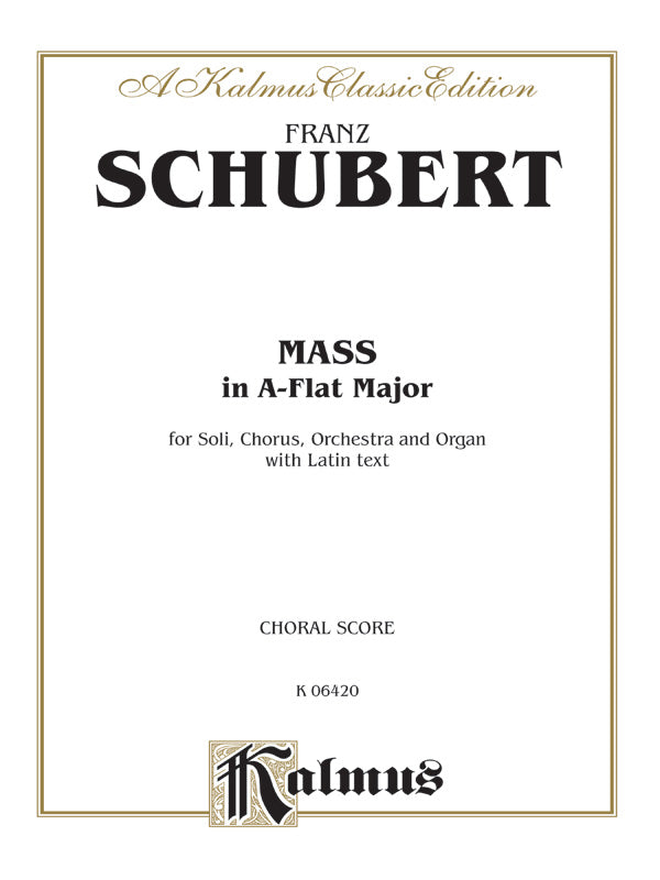 Mass in A-flat Major Cover Image