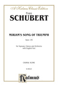 Miriam's Song of Triumph, Opus 136 Cover Image