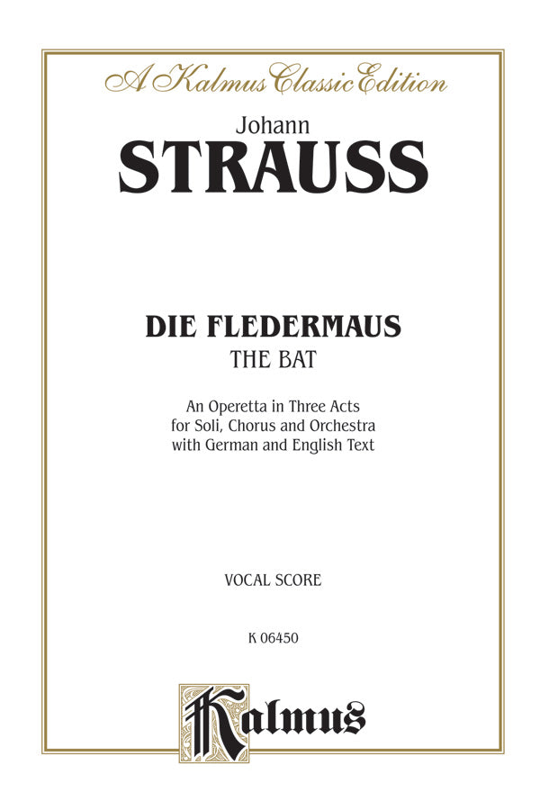 Die Fledermaus (The Bat) Cover Image