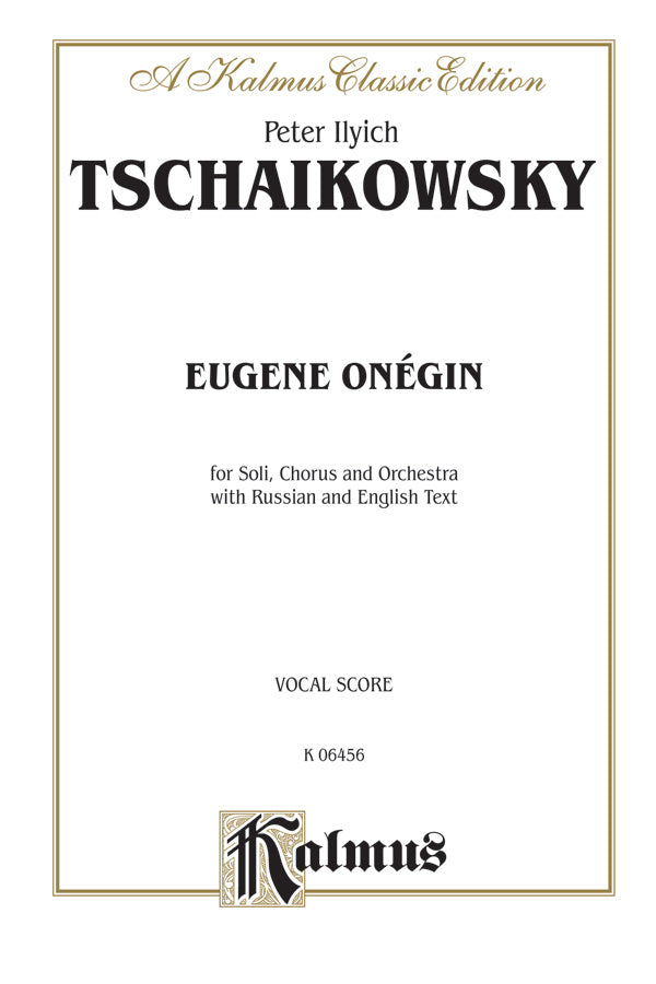 Eugene Onegin, Opus 24 and Iolanthe, Opus 69 Cover Image