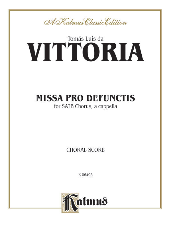 Missa Pro Defunctis Cover Image