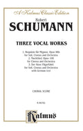 Three Vocal Works Cover Image