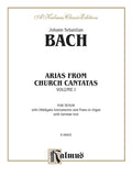 Arias from Church Cantatas, Volume I (12 Arias) Cover Image