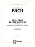 Arias from Church Cantatas, Volume III (4 Arias) Cover Image