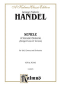 Semele (1744), A Secular Oratorio (Abridged Concert Version) Cover Image