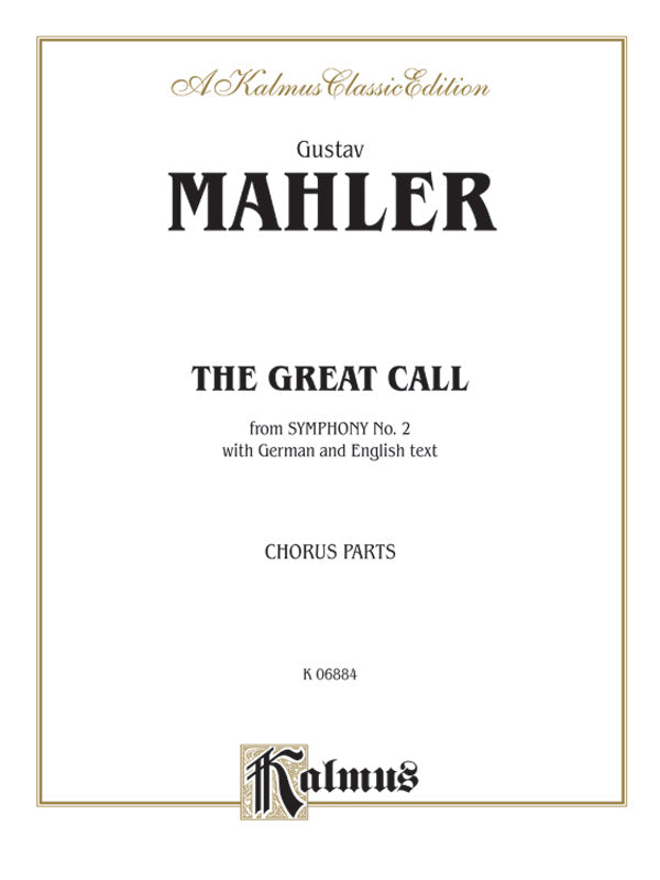 The Great Call (from <i>Symphony No. 2</i>) Cover Image