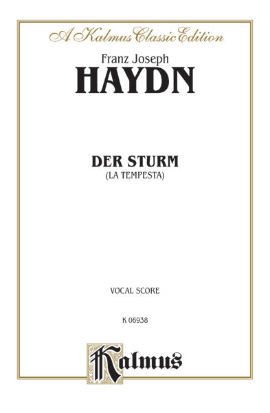 Der Sturm (La Tempesta) Cover Image
