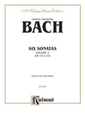 Six Sonatas, Volume II (BWV 1033-1035) Cover Image