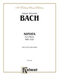 Sonata in G Minor, BWV 1020 Cover Image