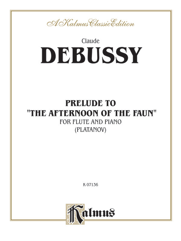 Prelude to "Afternoon of a Faun" Cover Image