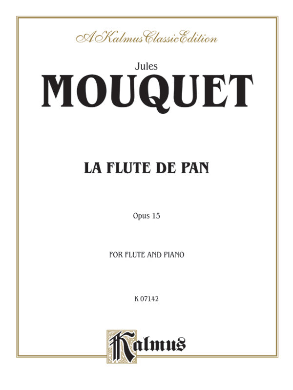 Mouquet: La Flute de Pan, Op. 15 Sheet Music Preview