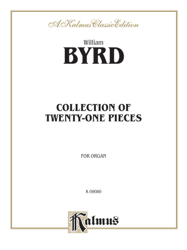 Byrd: 21 Pieces for the Organ (The Byrd Organ Book) Sheet Music Preview