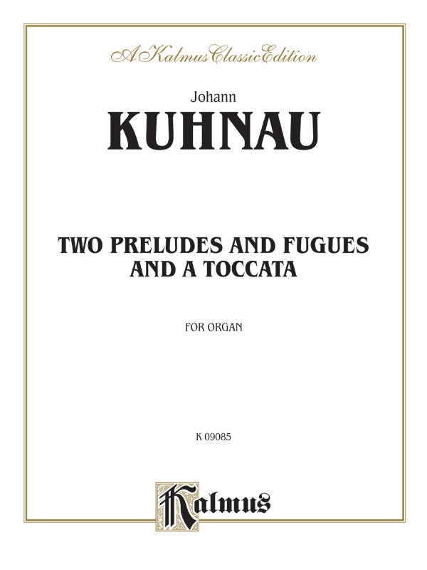 Handel: Two Preludes and Fugues and a Toccata Sheet Music Preview