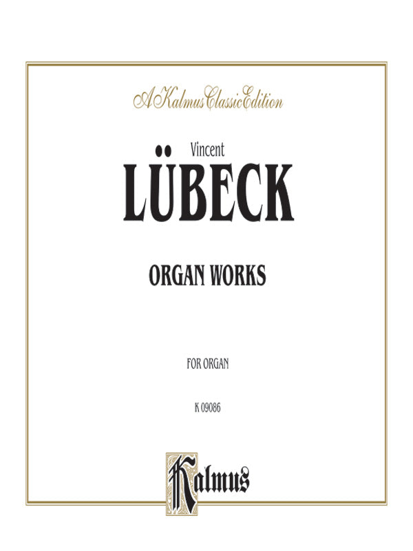 Lubeck: Preludes and Fugues and Chorale Prelude Sheet Music Preview