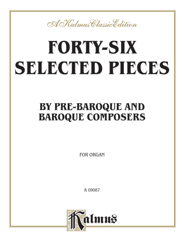 Forty-Six Selected Pieces Cover Image