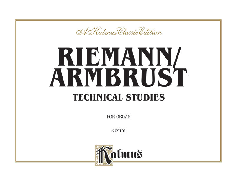 Reimann/Armbrust: Technical Studies Sheet Music Preview