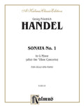 Sonata No. 1 in G Minor Cover Image