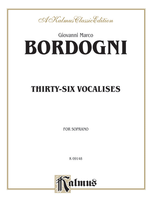 Thirty-Six Vocalises in Modern Style (Spicker) Cover Image