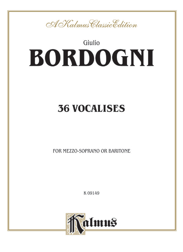 Thirty-six Vocalises in Modern Style (Spicker)  Cover Image