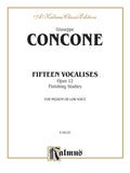 Fifteen Vocalises, Opus 12 (Finishing Studies) Cover Image