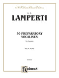 30 Preparatory Vocalises Cover Image