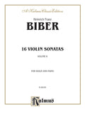 16 Violin Sonatas Cover Image