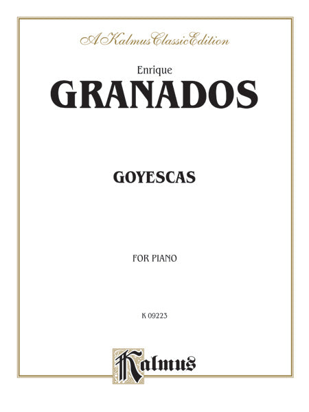 Granados: Goyescas (Complete) Sheet Music Preview