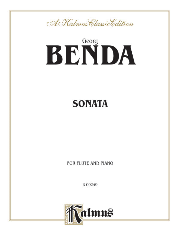 Sonata for Flute and Cembalo Cover Image