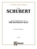 Introduction and Variations on a Theme "Ihr Blümlein Alle," Opus 160 Cover Image