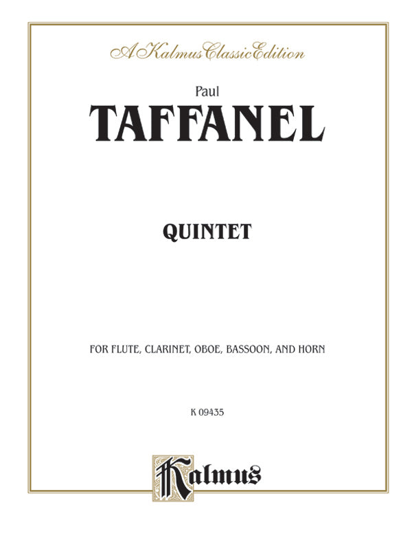 Woodwind Quintet: Oboe Sheet Music Preview