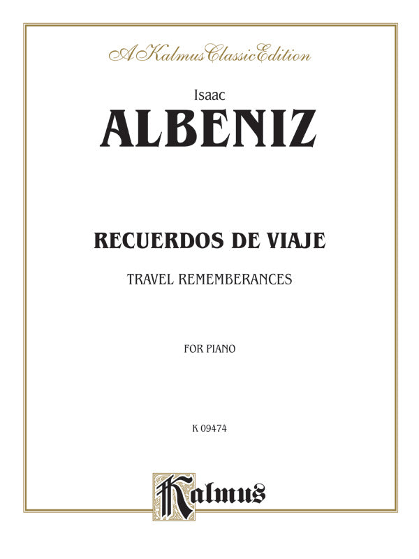 Albéniz: Recuerdos de Viaje Sheet Music Preview