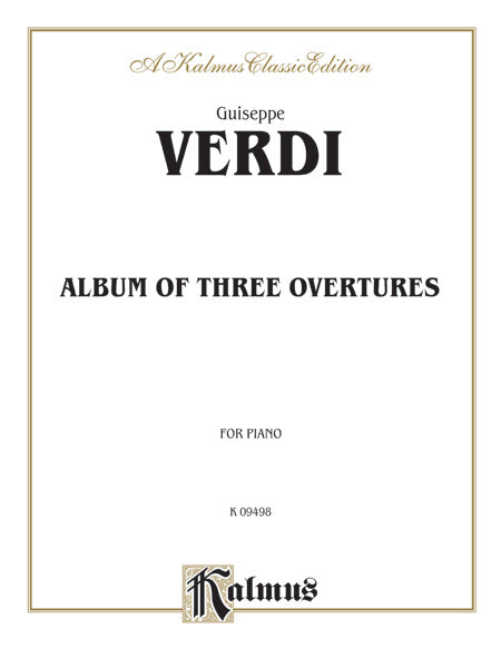 Telemann: Verdi Album of Three Overtures Sheet Music Preview