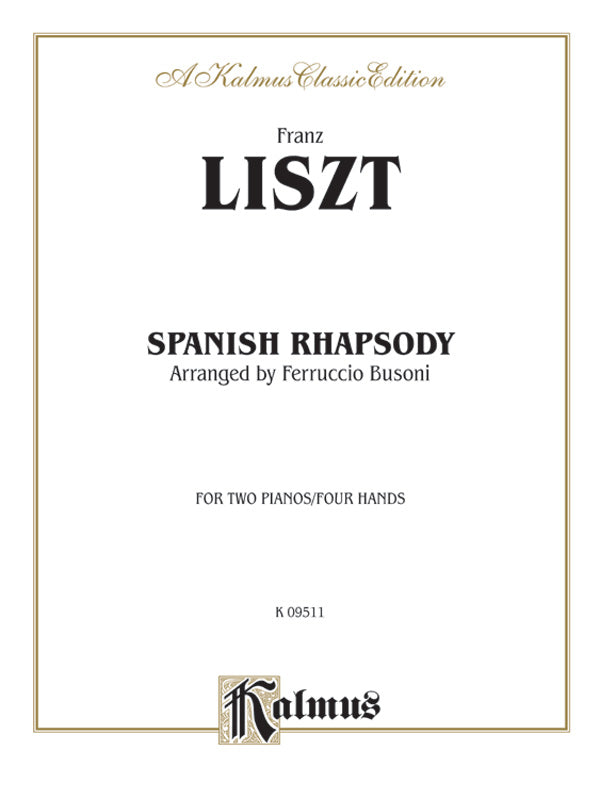 Spanish Rhapsody Cover Image