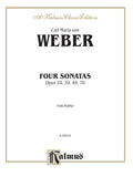 Four Piano Sonatas, Opus 24, 39, 49, 70 Cover Image