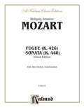 Fugue (K. 426) and Sonata (K. 448) Cover Image