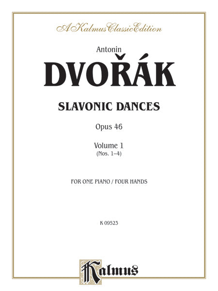 Dvorák: Slavonic Dances, Op. 46 (Volume I) Sheet Music Preview