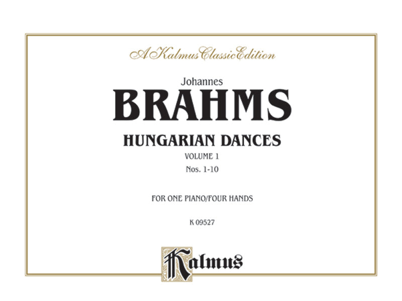 Brahms: Hungarian Dances, Volume I Sheet Music Preview