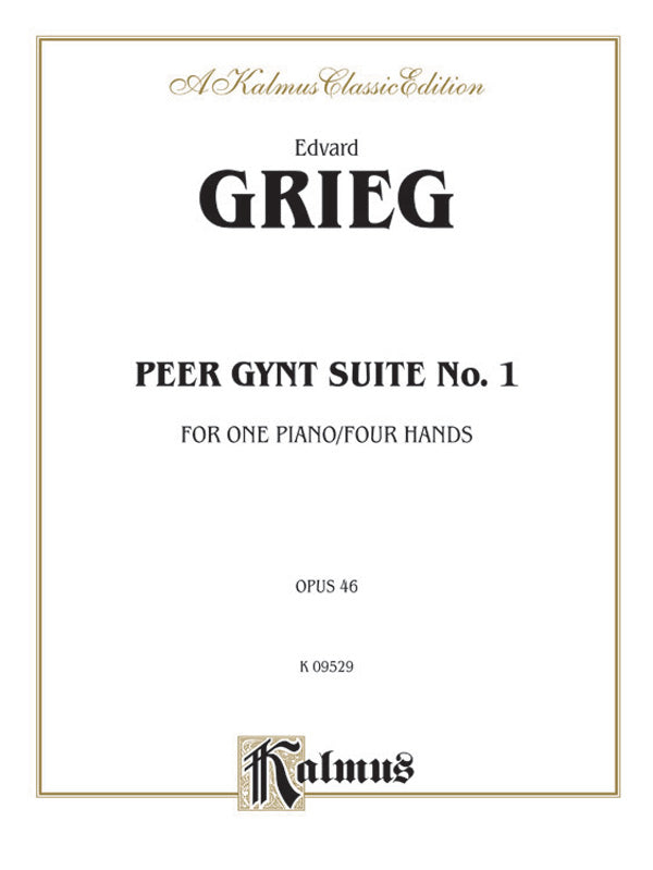 Grieg: Peer Gynt Suite, No. 1, Op. 46: Piano Duet (1 Piano, 4