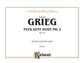Peer Gynt Suite No. 2, Opus 55 Cover Image
