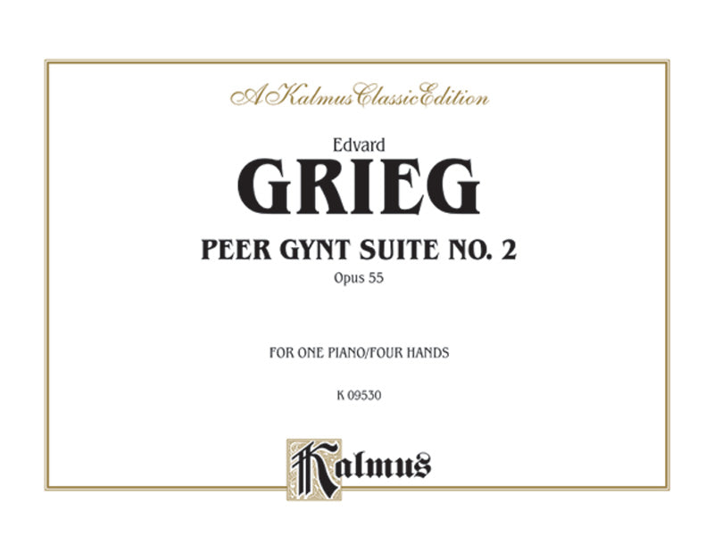 Peer Gynt Suite No. 2, Opus 55 Cover Image