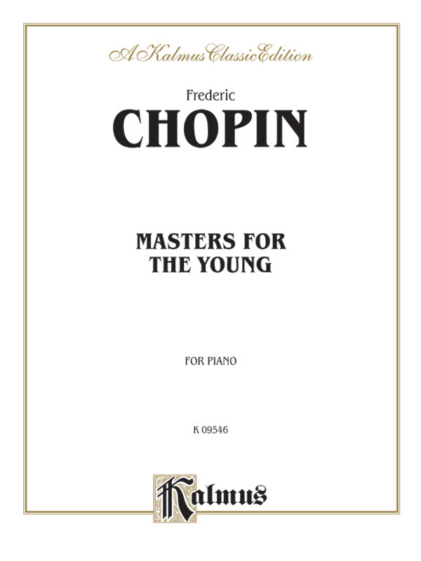 Chopin: Masters for the Young Sheet Music Preview