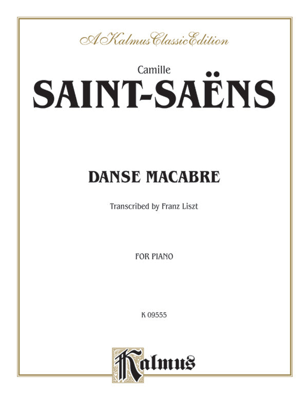 Saint-Saëns: Danse Macabre (Transcr. Franz Liszt) Sheet Music Preview