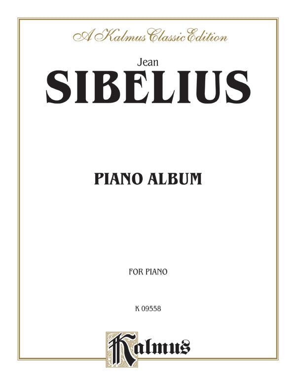 Sibelius: Sibelius Piano Album Sheet Music Preview