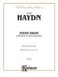 Trios for Violin, Cello and Piano, Volume IV (Nos. 18-22, HOB. XV: 31, 1, 10, 21, 23) Cover Image