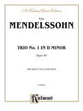 Trio in D Minor, Opus 49 Cover Image