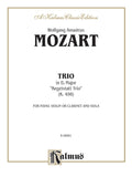Trio in E-flat, K. 498  Cover Image