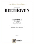 Piano Trio No. 5, Opus 70 No. 1 in D Major Cover Image