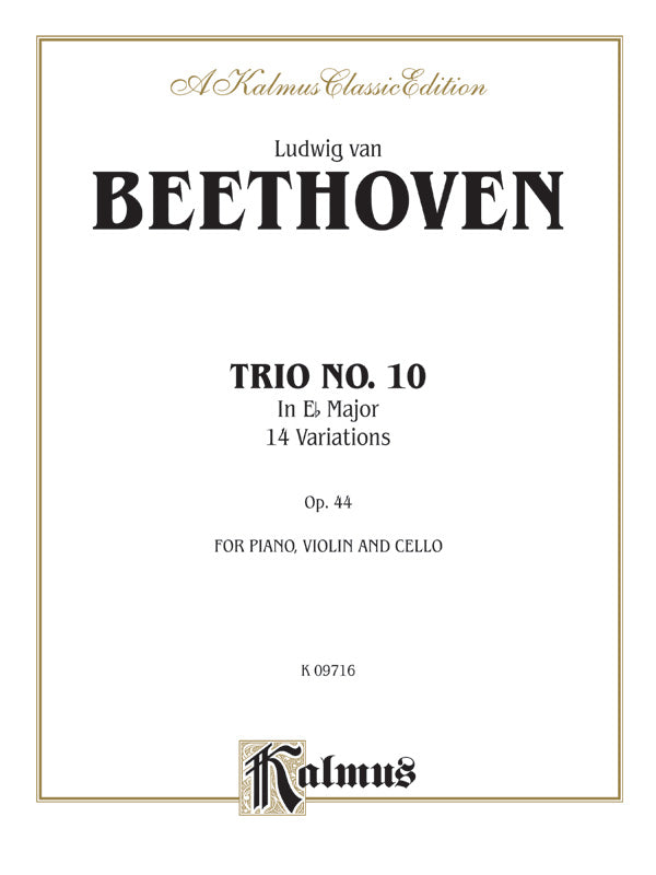 Piano Trio No. 10, Opus 44 Cover Image