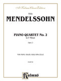 Piano Quartets No. 2 in F Minor, Opus 2 Cover Image
